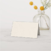 Placement Carte de table de mariage élégante à l'écriture do (Dos)