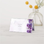 Placement Carte de Table de Mariage Fleur de Chrysanthème Aq (Dos)