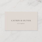 Placement Carte de Table de Mariage Florale Bohème Moderne (Dos)