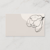 Placement Carte de Table de Mariage Florale Bohème Moderne (Devant)