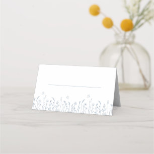 Placement Carte de table de mariage Papillons Prairie de fle