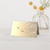 Placement Carte de table en bois rustique (Devant)