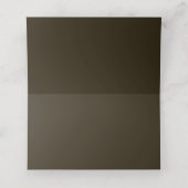 Placement Carte de table fantaisiste (Intérieur déplié)