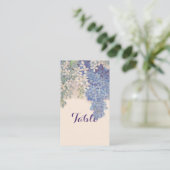 Placement Carte de table Lilacs vintage (Debout devant)