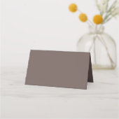Placement Carte de Table Mariage Écorce d'Arbre Moderne (Dos)