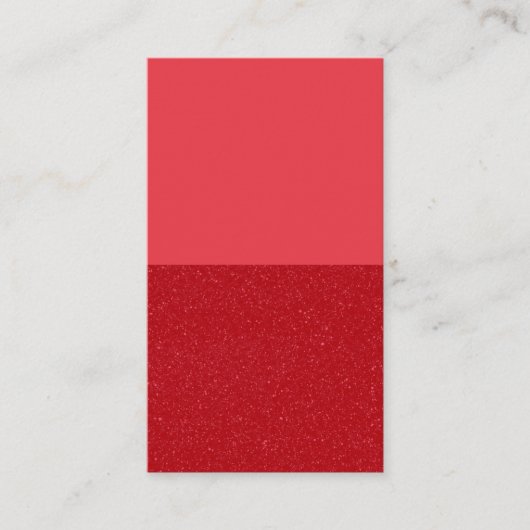 Placement Carte de table plate à séparation avec paillettes (Devant)