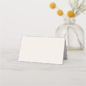 Placement Carte de table pliable pour mariage, fiançailles (Dos)