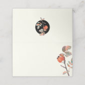 Placement Carte de table pliée automne minuit (Extérieur déplié)