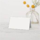 Placement Carte de table pliée Perles Verre à Champagne (Dos)
