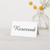 Placement Carte de table pliée pour événement de mariage rés (Dos)