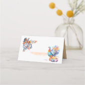 Placement Carte de table pliée pour la dinde de Thanksgiving (Dos)
