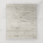 Placement Carte de table pliée Shabby Wood et dentelle de ma (Intérieur déplié)