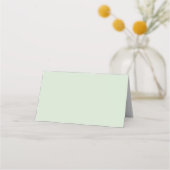 Placement Carte de table pour Baby Shower Greenery Pumpkin a (Dos)