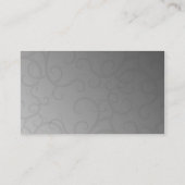 Placement Carte de table Rose enchantée (Dos)