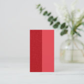 Placement Carte de table verticale plate personnalisée doubl (Debout devant)