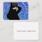 Placement Carte de trading d'artiste ATC - Réalité Virtuelle (Devant / Derrière)