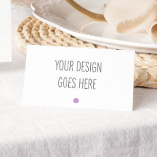 Placement Carte de visite ou Étiquettes de buffet do-it-your