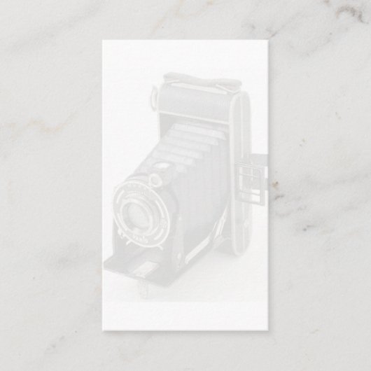 Placement Carte de visite photographe (Devant)