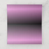 Placement Carte d'emplacement de bande violet (Intérieur déplié)