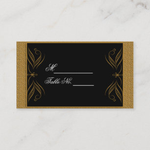 Placement Carte d'emplacement de mariage avec accentuation d