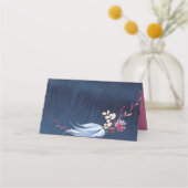 Placement Carte d'emplacement floral de tableau de bord de l (Dos)