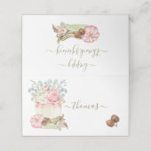 Placement Carte d'emplacement pour les Citrouilles de Thanks (Extérieur déplié)