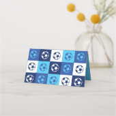 Placement Carte d'escorte de la table de Bat mitzvah du FOOT (Dos)