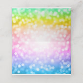 Placement Carte d'escorte du parti Anniversaire de enfant Un (Intérieur déplié)