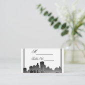 Placement Carte du lieu de mariage de Chicago (Debout devant)