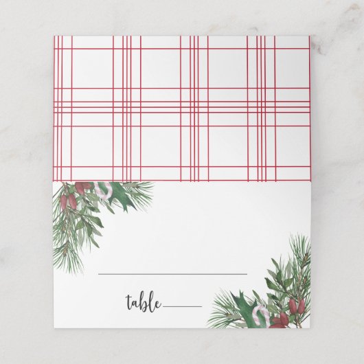 Placement Carte du lieu de vacances hivernales (Extérieur déplié)