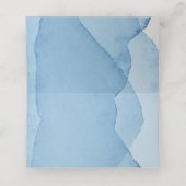 Placement Carte Mariage de paysage Blue Mountain Range (Intérieur déplié)