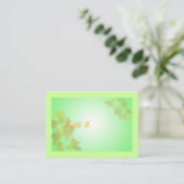 Placement Carte numéro de table mariage, fleurs de tulipe ja (Debout devant)