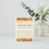 Placement Carte Place de départ Automne (Debout devant)