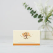 Placement Carte Place de l'arbre automnal (Debout devant)