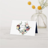 Placement Carte Place Mariage de la marine bourguignonne (Dos)