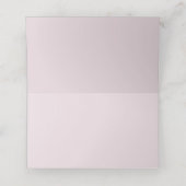 Placement Carte pliée de lieu de marché fermier frais rose (Intérieur déplié)