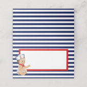 Placement Carte table de pliage nautique (Extérieur déplié)