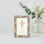 Placement Christ ressuscité" Carte de Pâques orthodoxe avec  (Debout devant)