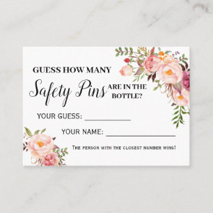 Placement Combien de broches de sécurité jeu carte de douche