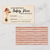 Placement Combien de pinces de sécurité Pompier douche Carte (Devant / Derrière)