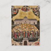 Placement Compagnons martyrs de Bulgarie Carte de prière (Devant)