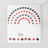 Placement Costumes de carte de jeu Las Vegas - Table de scri (Extérieur déplié)