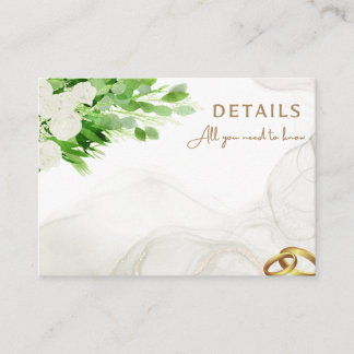 Placement Détail Carte de Mariage