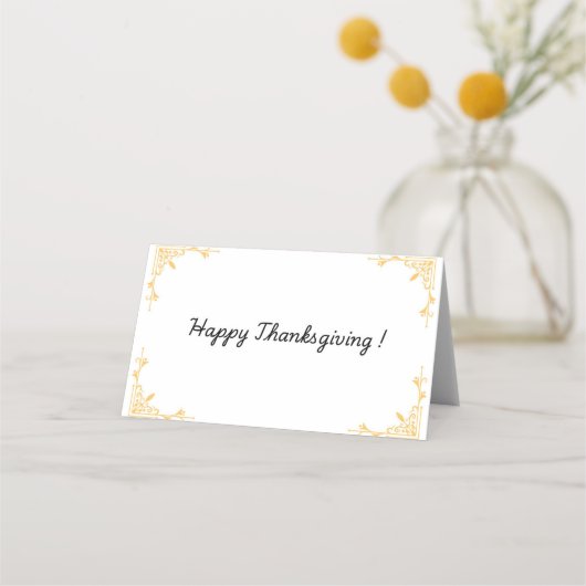 Placement Drôle carte de table de grâces (Dos)