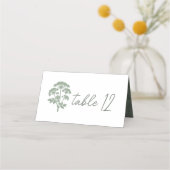 Placement FONDNESS | Carte de table de mariage (Devant)