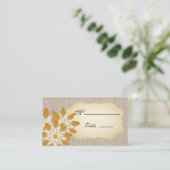 Placement Gerbera Daisy Carte de Mariage d'occasion (Debout devant)