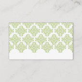 Placement Grapevine Jardin Mariage Carte de lieu (Dos)