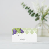 Placement Grapevine Jardin Mariage Carte de lieu (Debout devant)