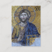 Placement Icône byzantine de la carte de prière funéraire du (Devant)