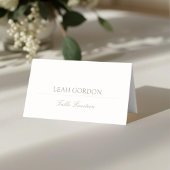Placement Ivory | Carte de table de mariage à numéros en écr
